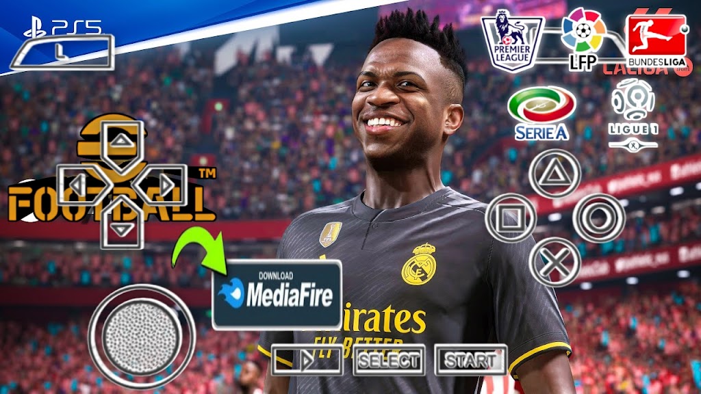 DOWNLOAD eFOOTBALL PES 2024 PPSSPP APK FOR GAME