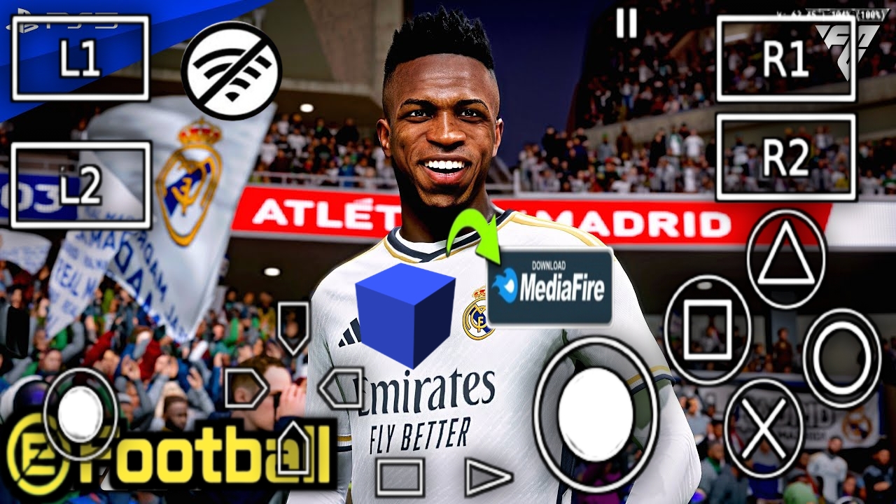 eFOOTBALL PES 2024 PS2 Android